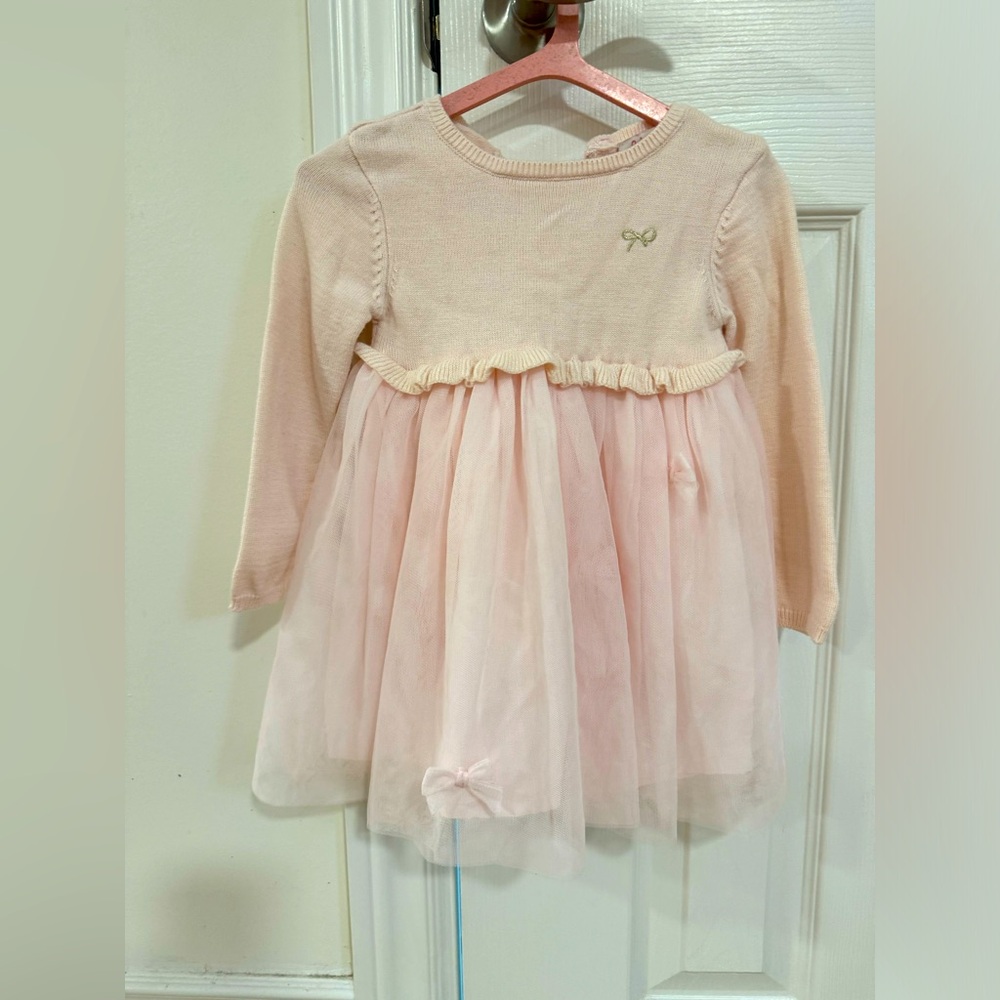 Lili Gaufrette - Baby pink dress. Size 2T